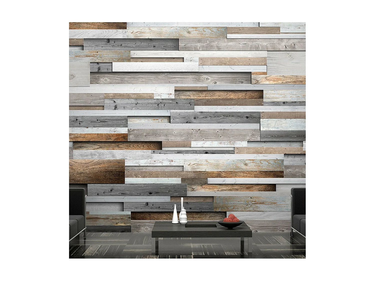 Papier Peint "Horizontalement" 245 x 350 cm