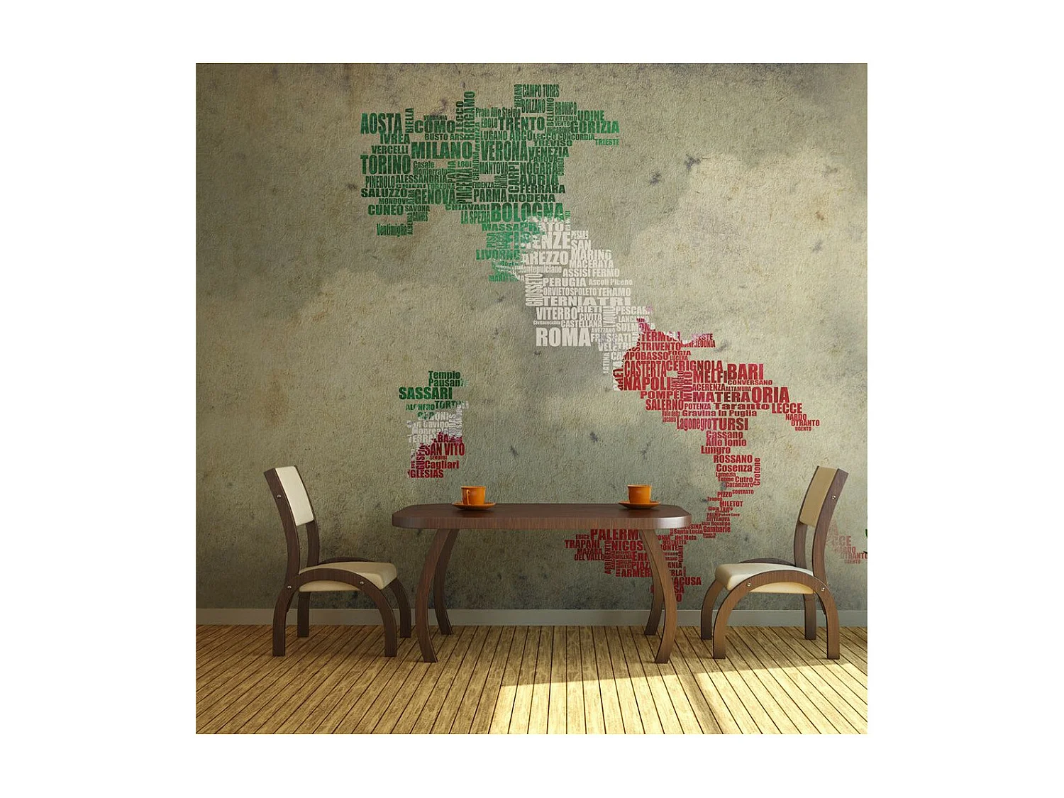 Papier Peint "Viva Roma!" 154 x 200 cm