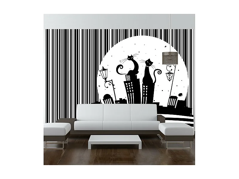 Papier Peint "Cat's Melody" 140 x 200 cm