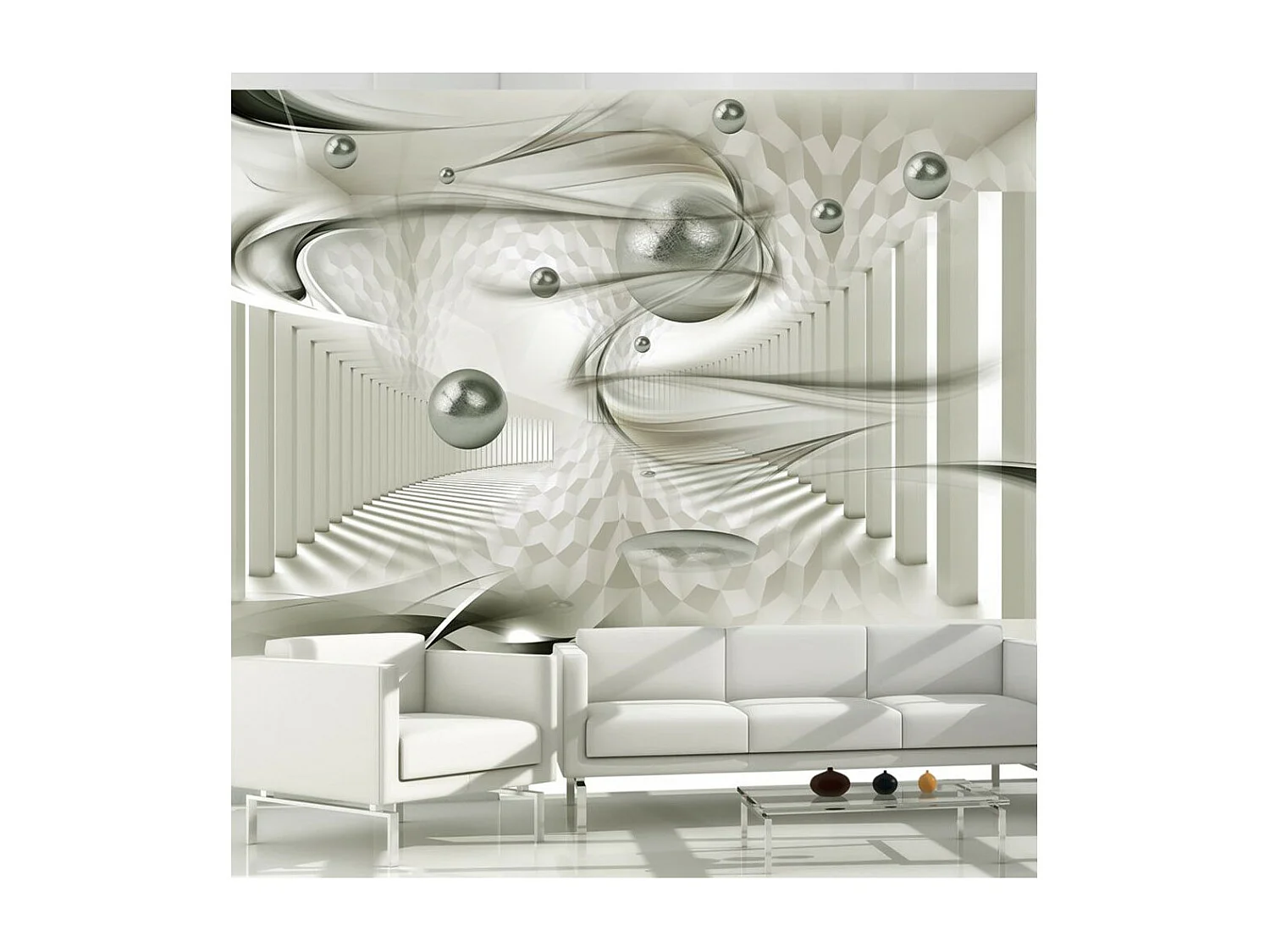 Papier Peint "Silver Bullets" 105 x 150 cm