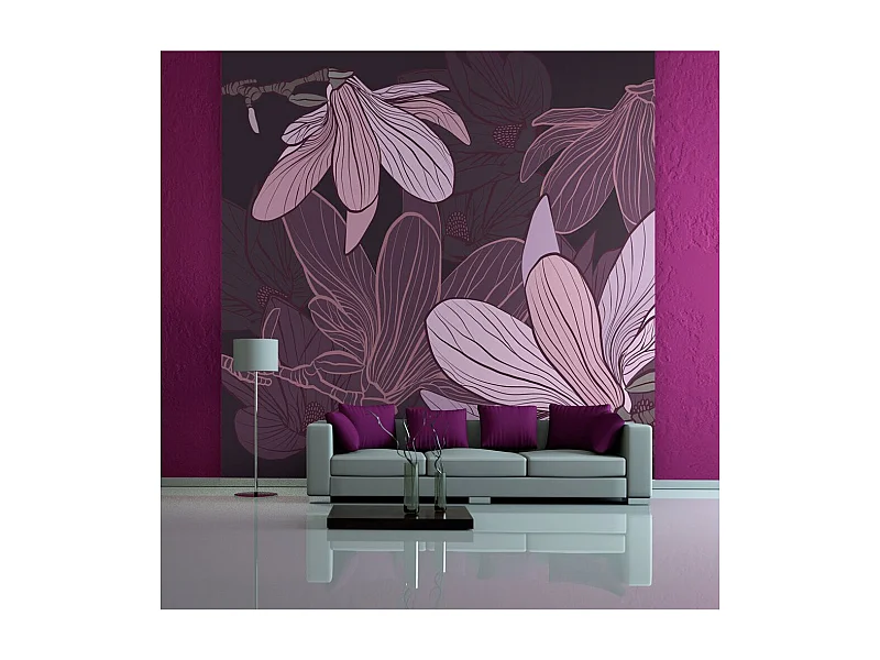 Papier Peint "Dreamy Flowers" 193 x 250 cm