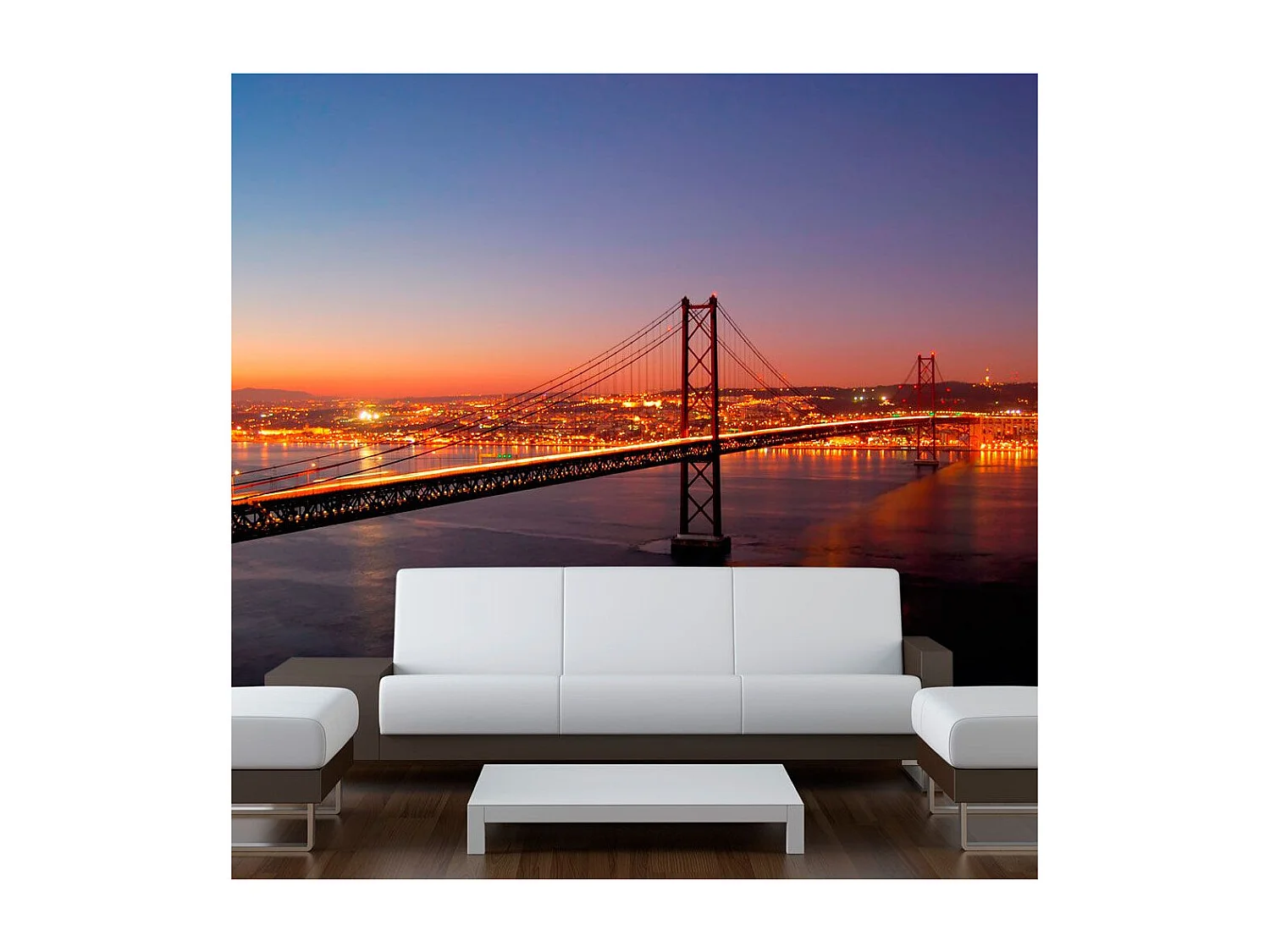 Papier Peint "Bay Bridge San Francisco" 193 x 250 cm