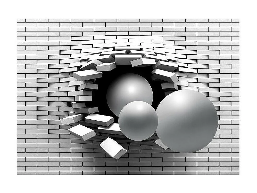 Papier Peint "Another Brick in the Wall" 175 x 250 cm