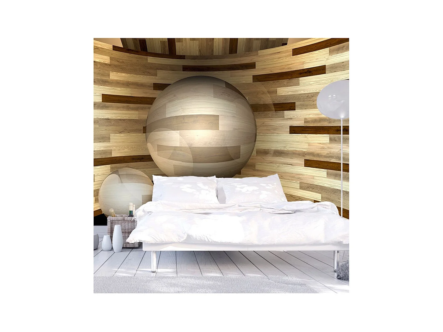 Papier Peint "Orbite de Bois" 175 x 250 cm