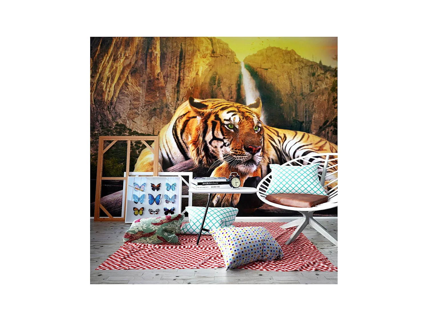 Papier Peint "Beauty & the Beast" 154 x 200 cm