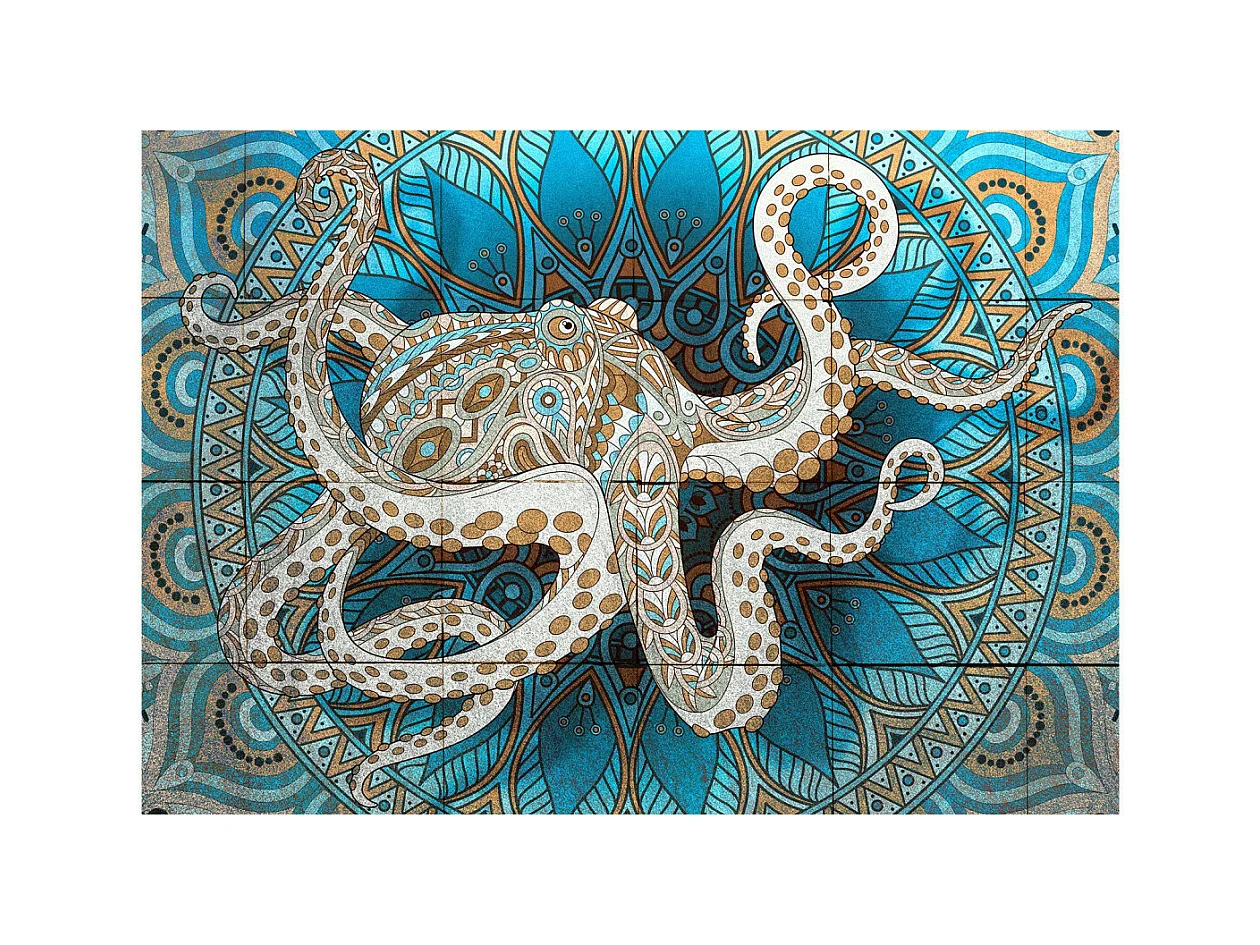 Papier Peint "Zen Octopus" 280 x 400 cm