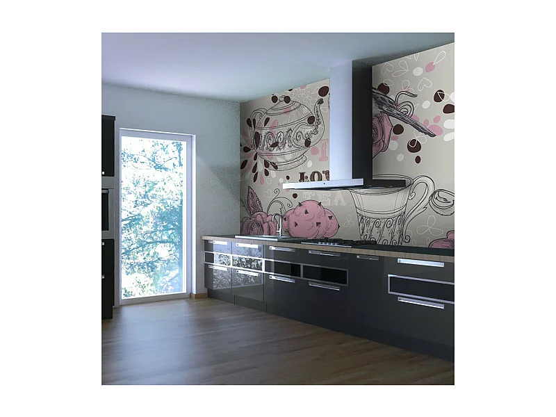 Papier Peint "Afternoon Tea" 154 x 200 cm