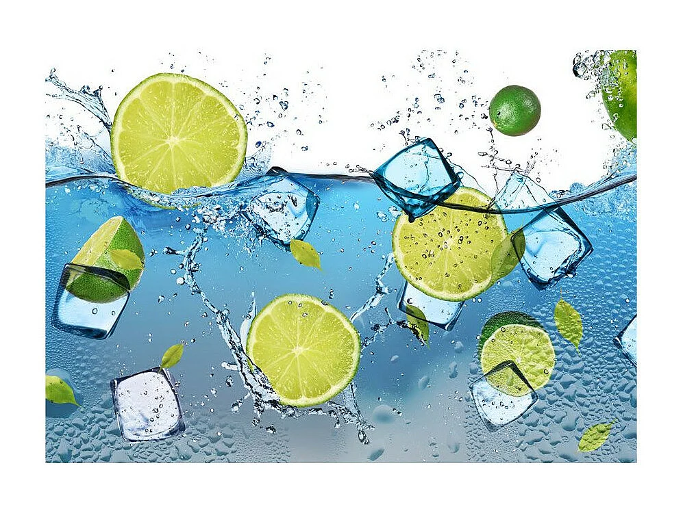 Papier Peint "Refreshing Lemonade" 70 x 100 cm