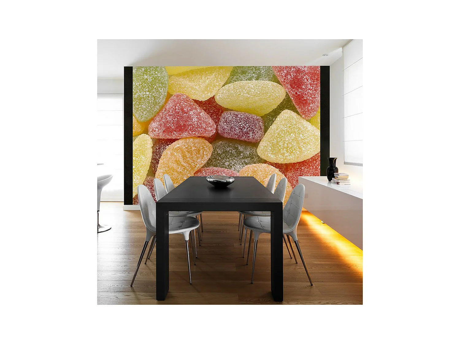 Papier Peint "Fruits Gélifiés" 270 x 350 cm