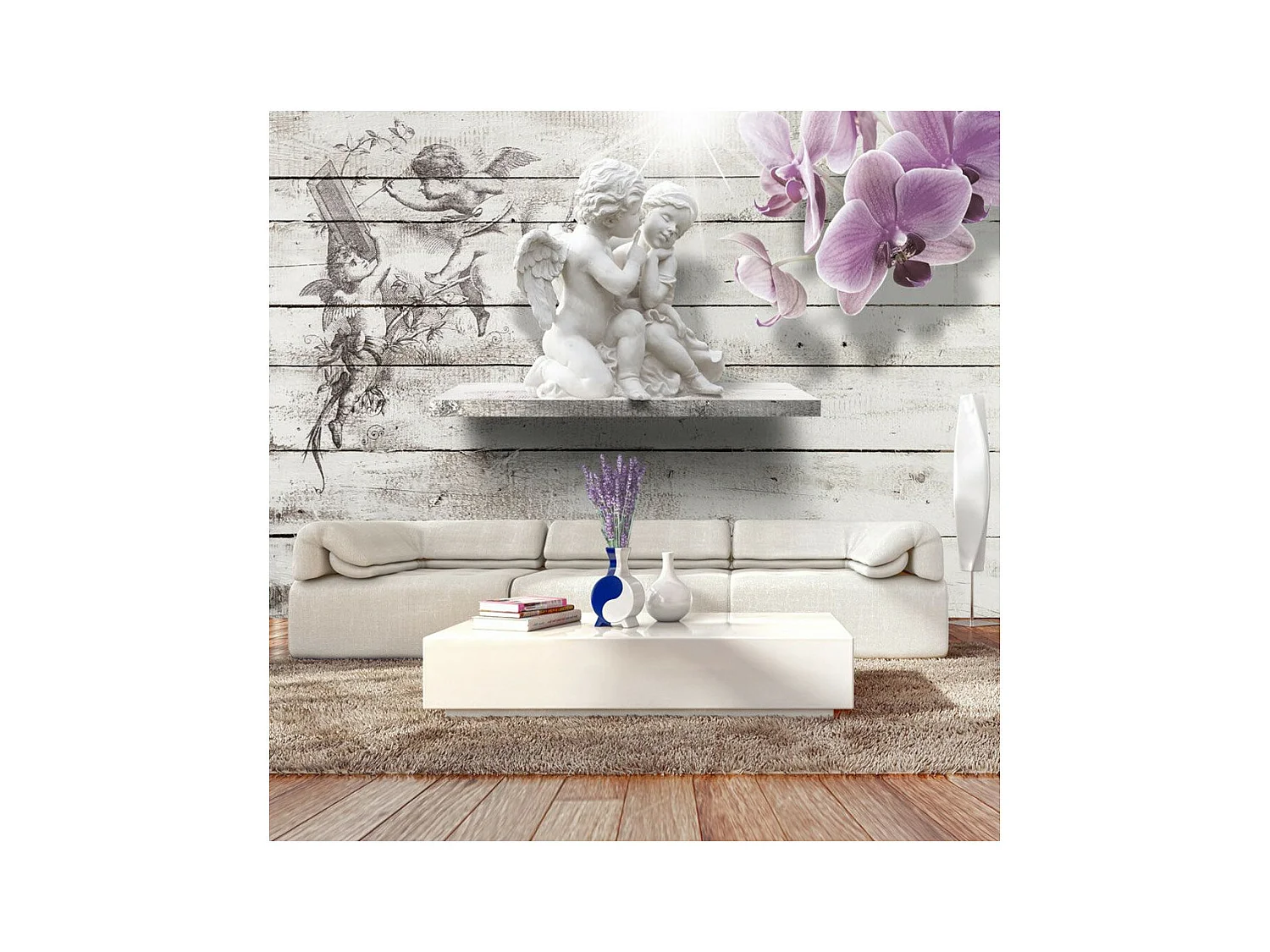 Papier Peint "Kiss of An Angel" 245 x 350 cm