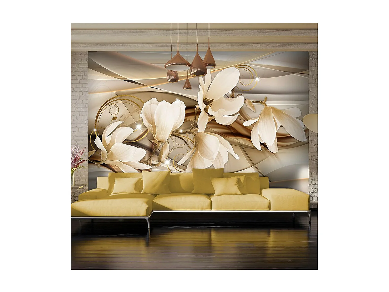 Papier Peint "Dance of Flowers" 210 x 300 cm