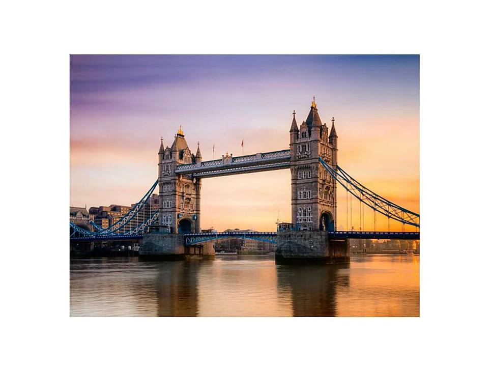 Papier Peint "Tower Bridge à l'aube" 154 x 200 cm