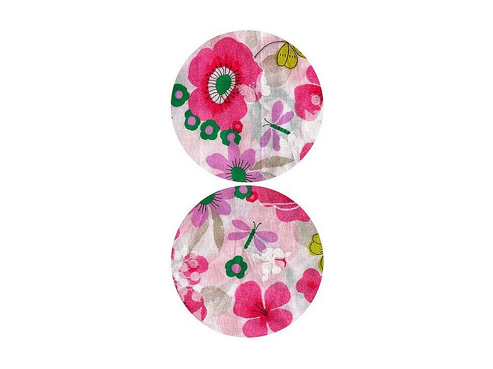 Papier Peint "Pink Meadow Circle" 50x1000cm