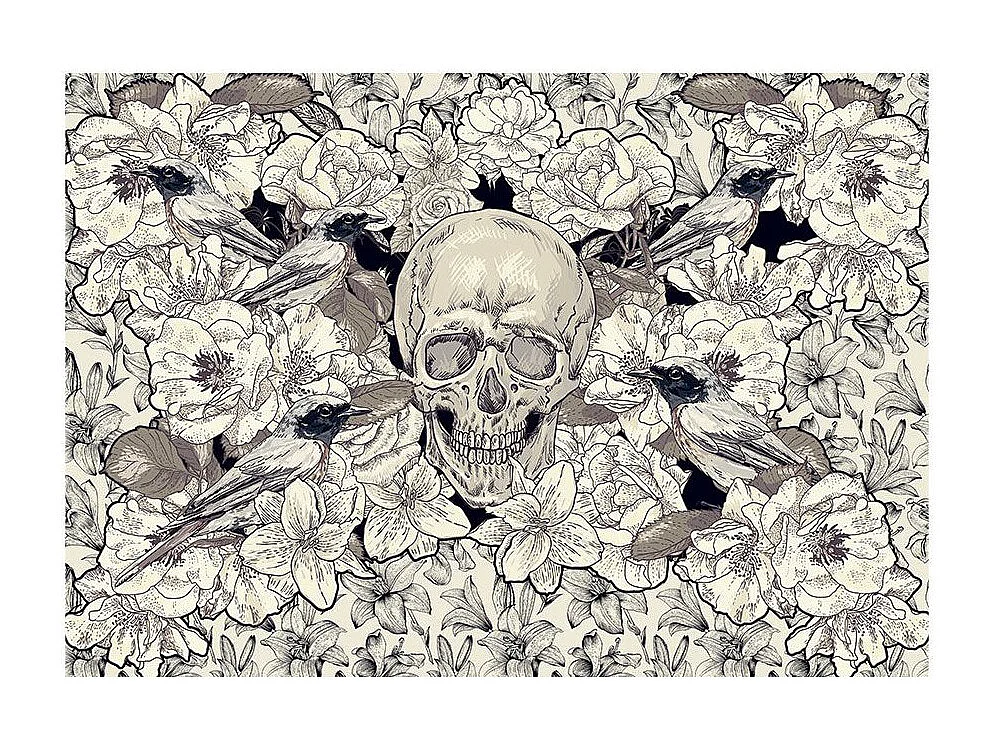 Papier Peint "Inspired By Art Nouveau" 210 x 300 cm