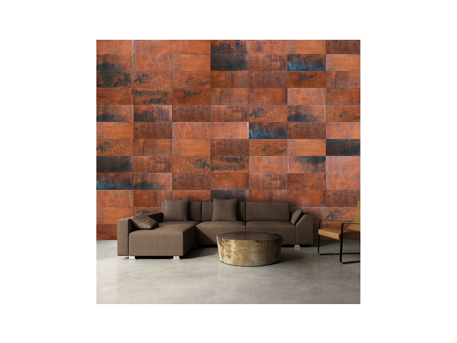 Papier Peint "Puzzle de Brique" 245 x 350 cm