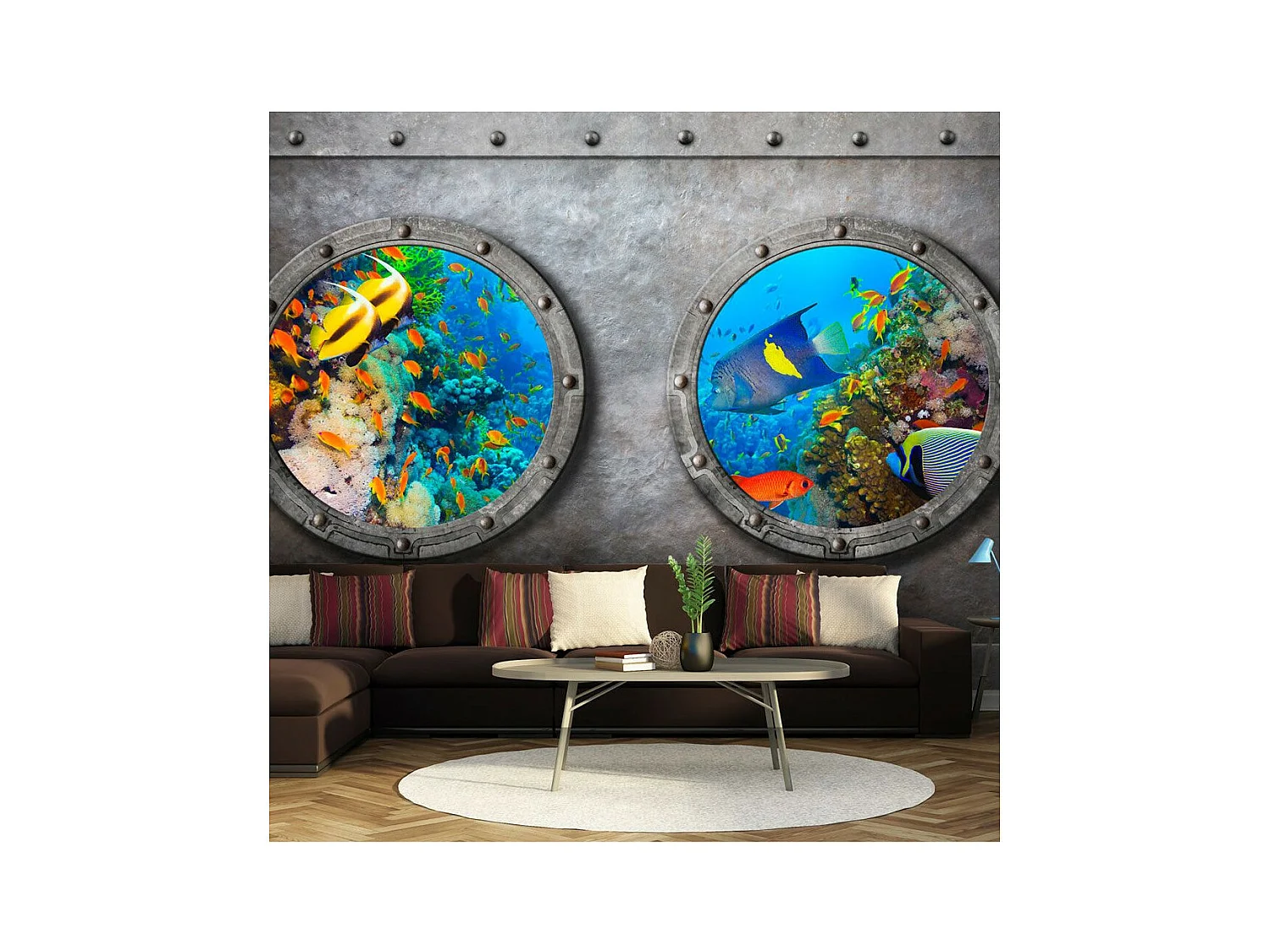 Papier Peint "Window To the Underwater World" 245 x 350 cm