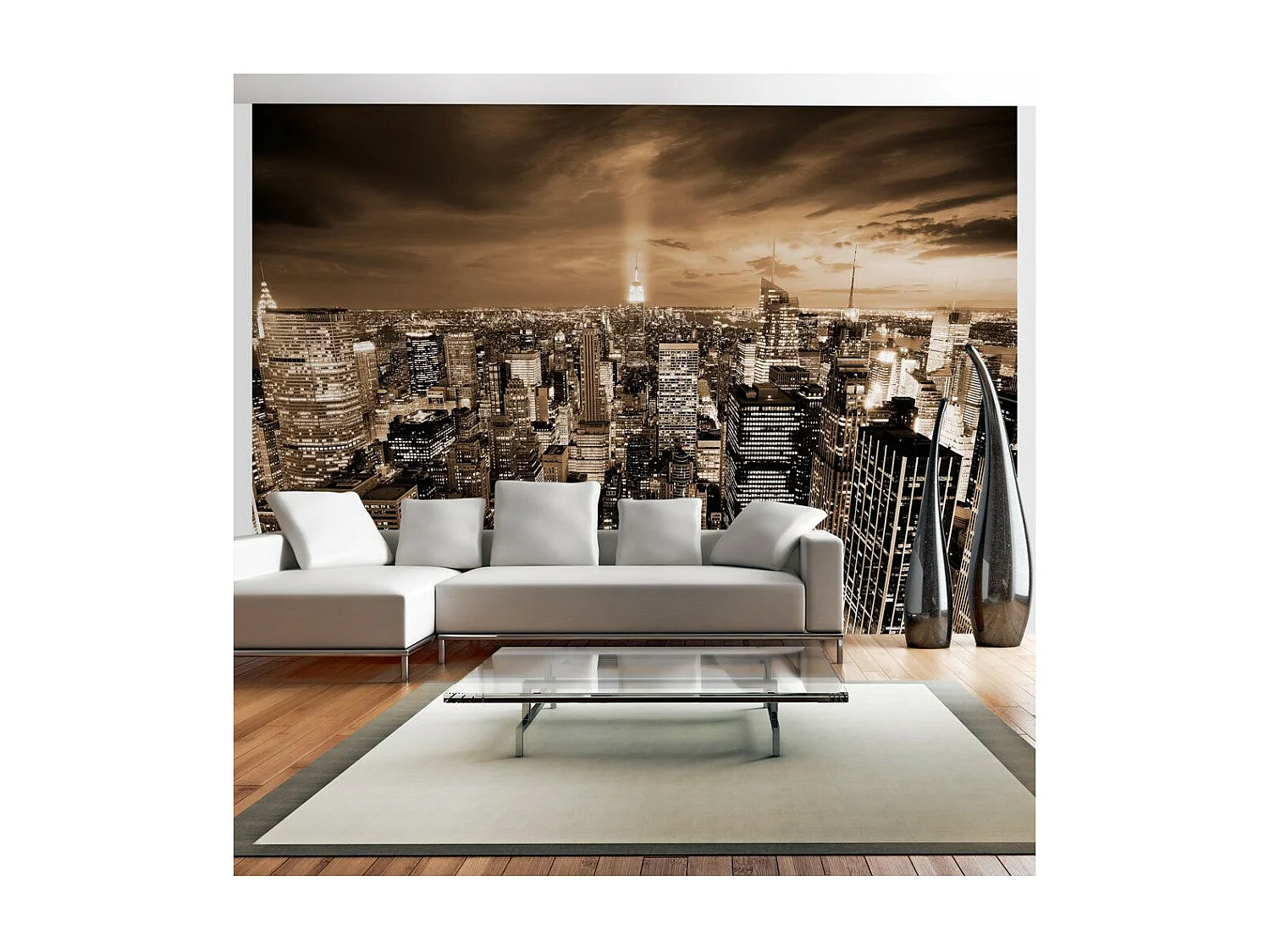 Papier Peint "Nowy Jork : Night" 70 x 100 cm