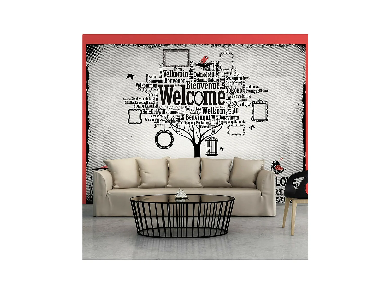 Papier Peint "In This Home" 210 x 300 cm