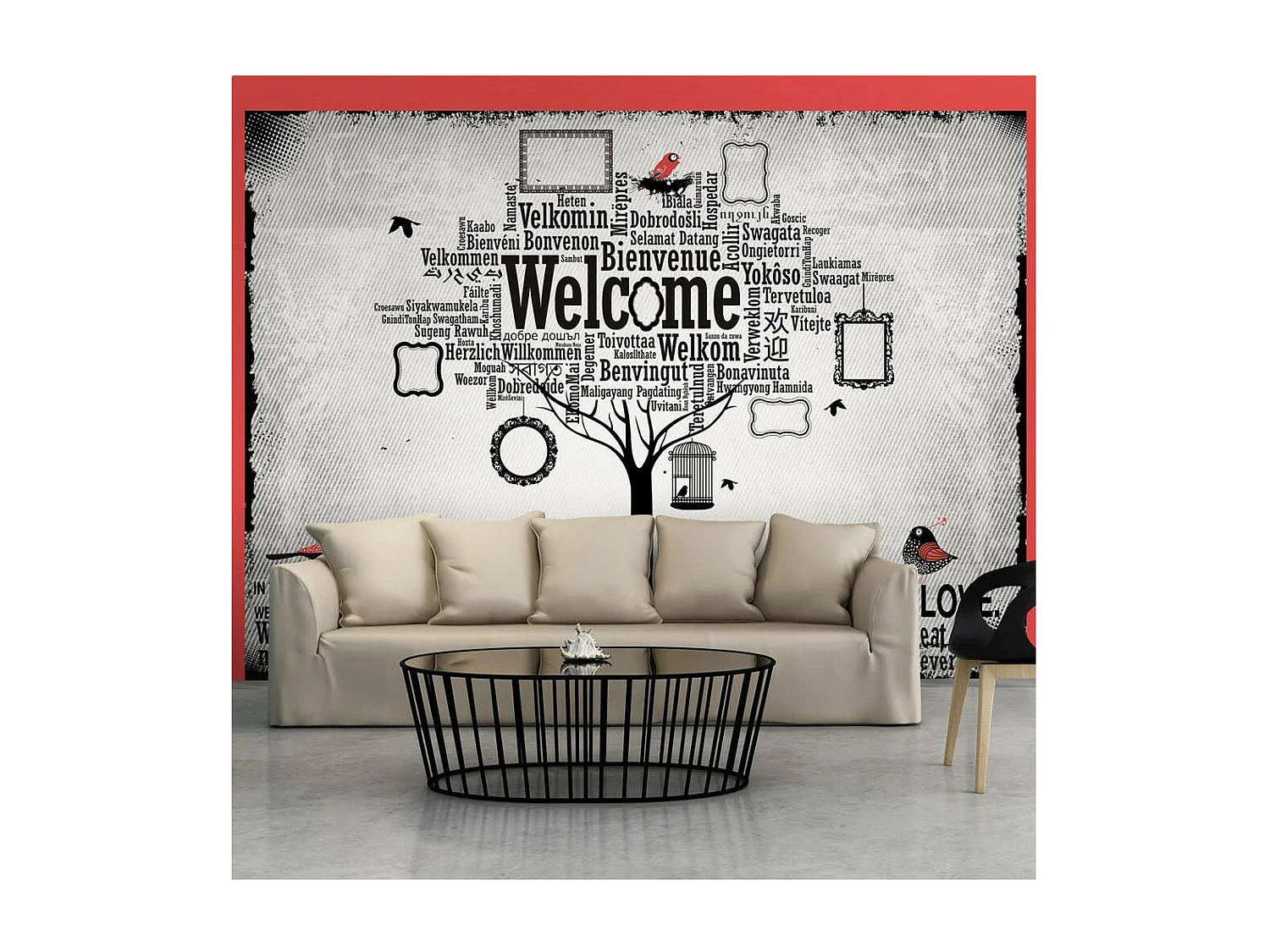 Papier Peint "In This Home" 210 x 300 cm