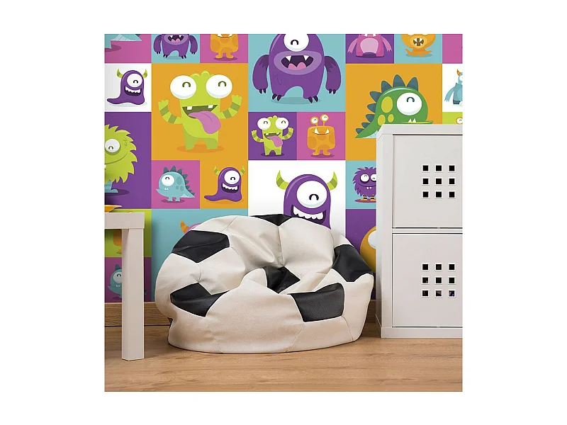 Papier Peint "Lovely Monsters" 50x1000cm