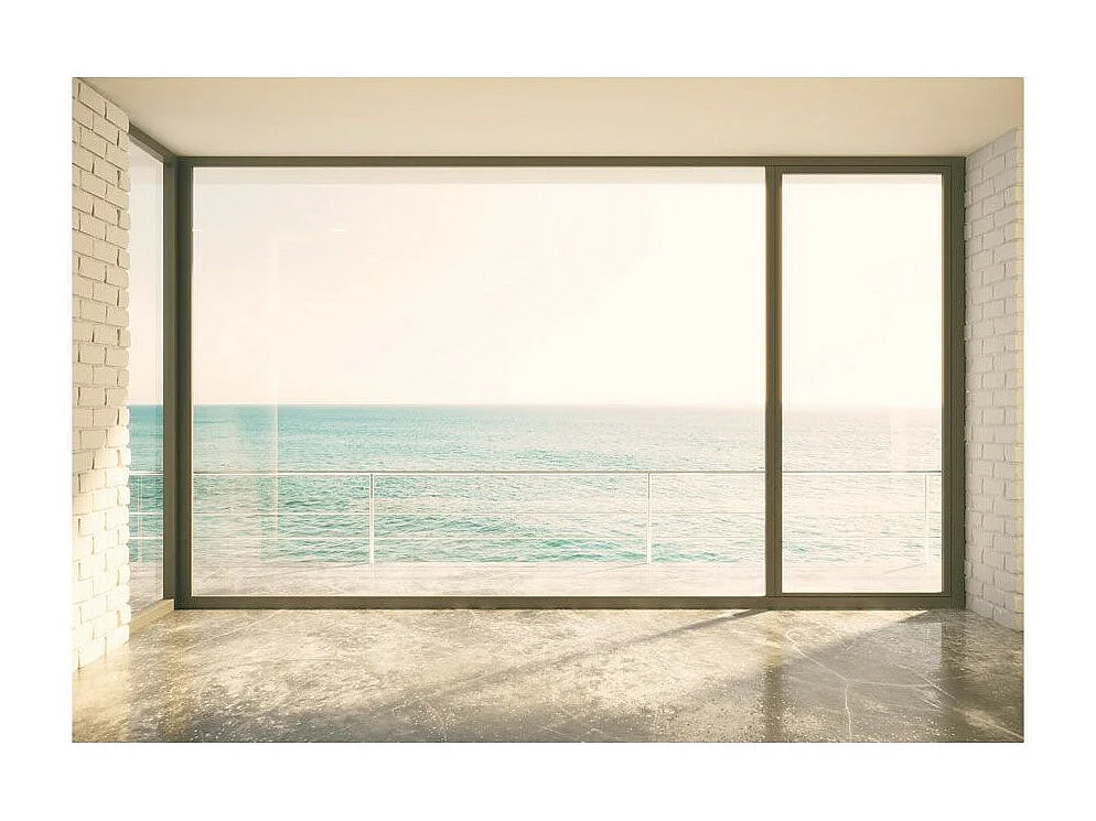 Papier Peint "Vue Ensoleillée" 105 x 150 cm