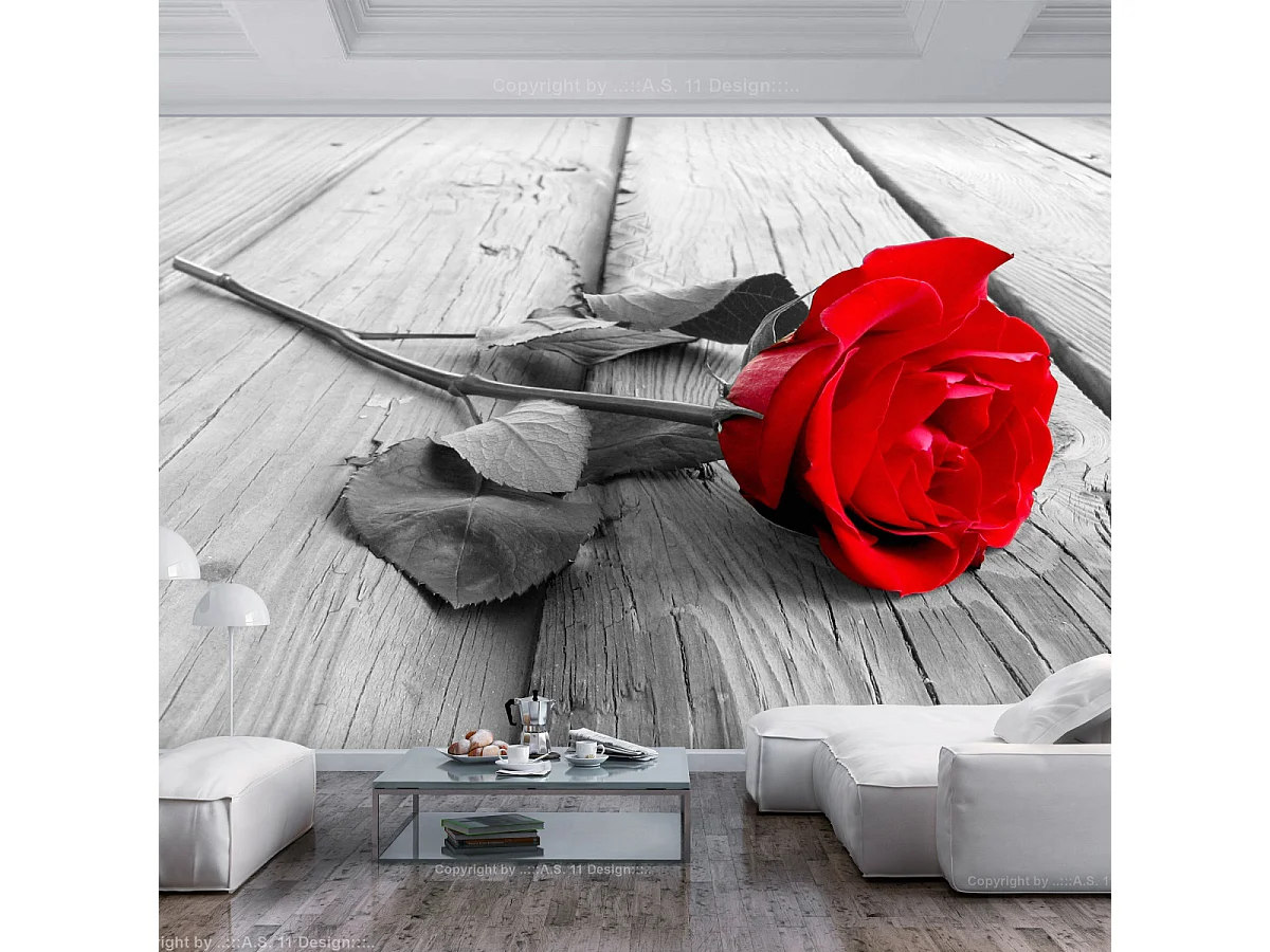 Papier Peint "Abandoned Rose" 70 x 100 cm