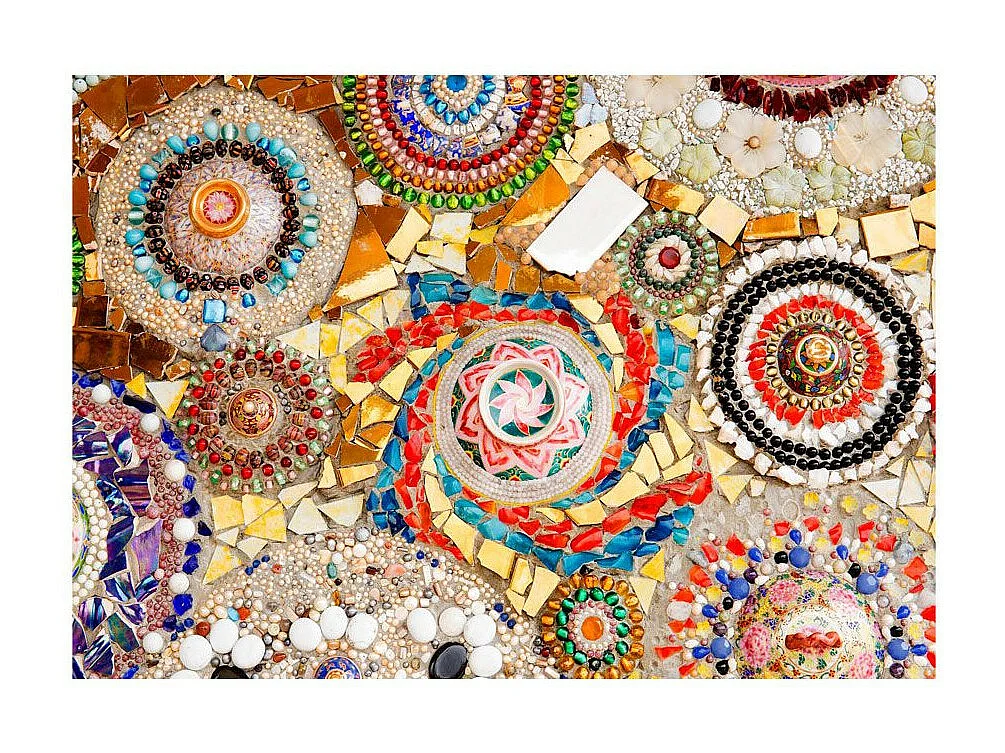 Papier Peint "Moroccan Mosaic" 70 x 100 cm