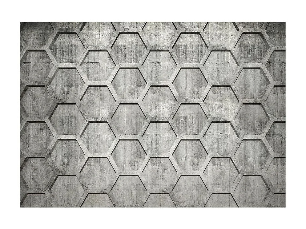 Papier Peint "Platinum Cubes" 245 x 350 cm