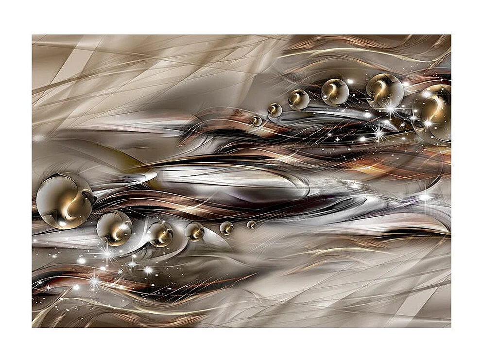 Papier Peint "Brown Shoal" 70 x 100 cm