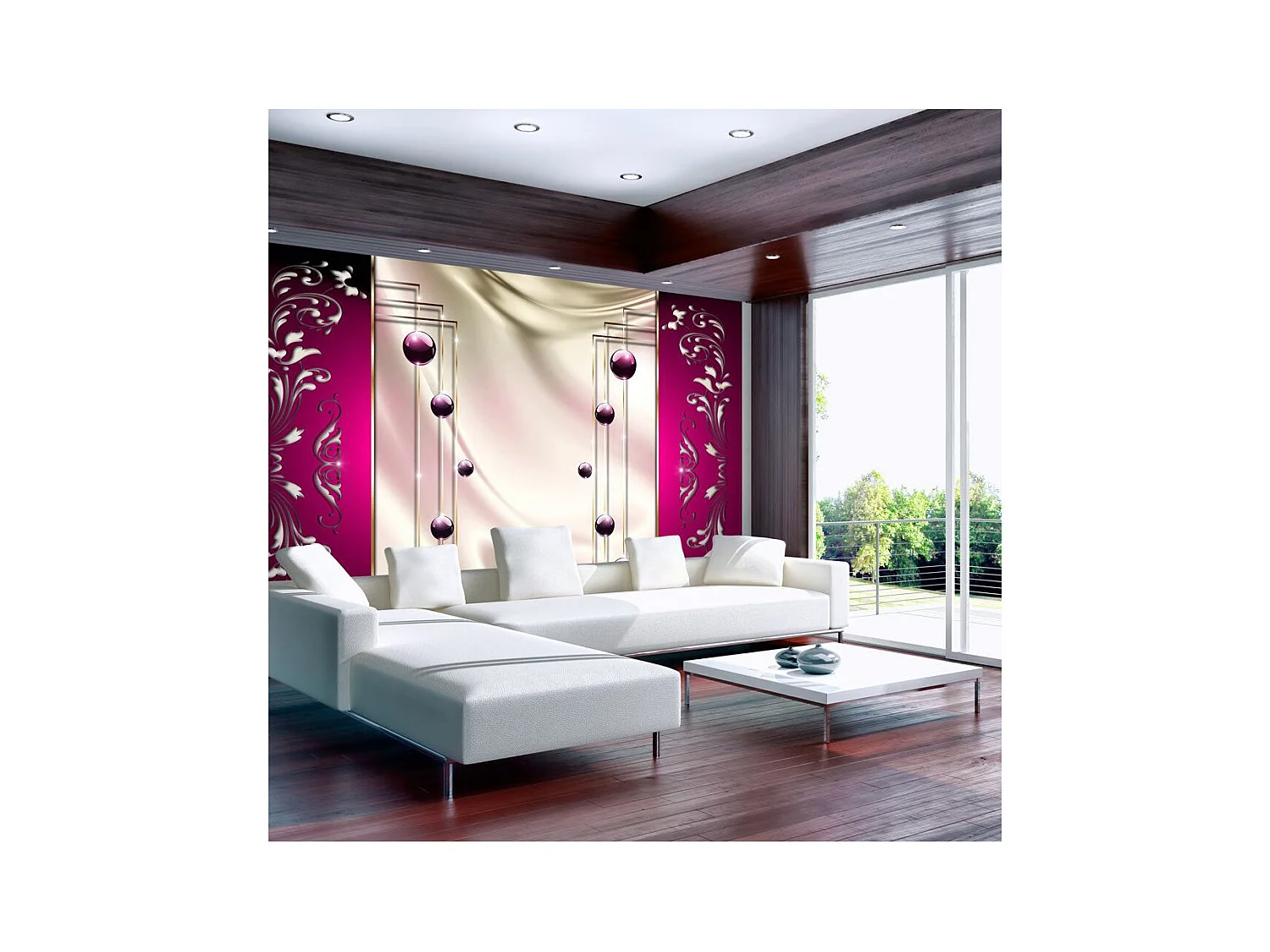 Papier Peint "Satin Theater" 210 x 300 cm