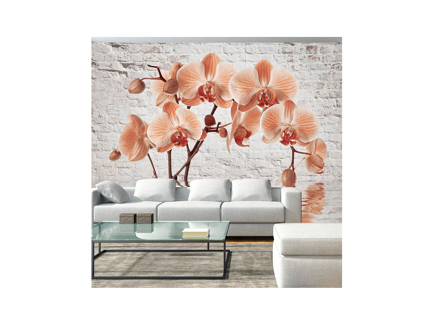 Papier Peint "The Orange Arc" 210 x 300 cm