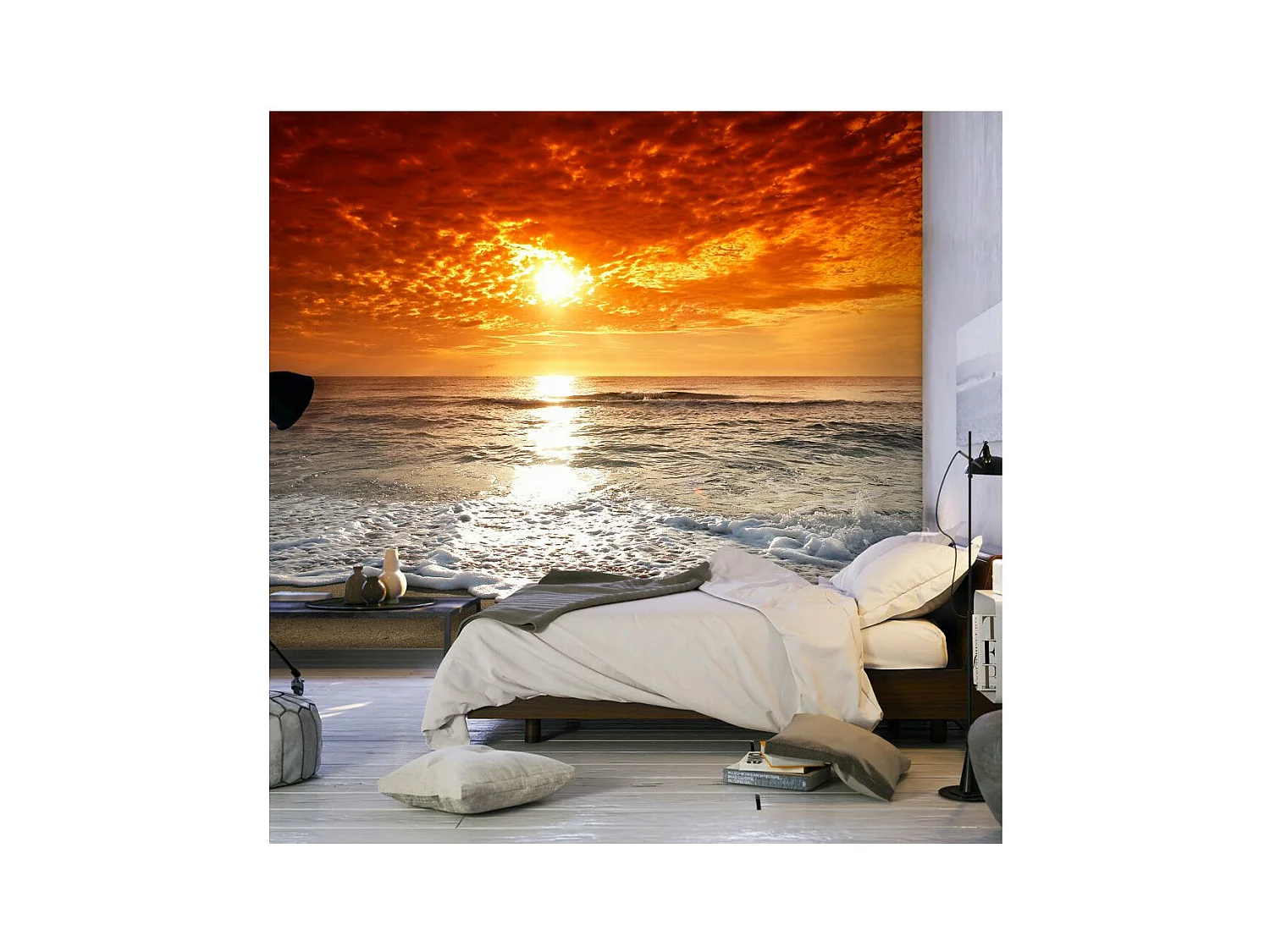 Papier Peint "Quel Merveilleux Coucher de Soleil!" 231 x 300 cm