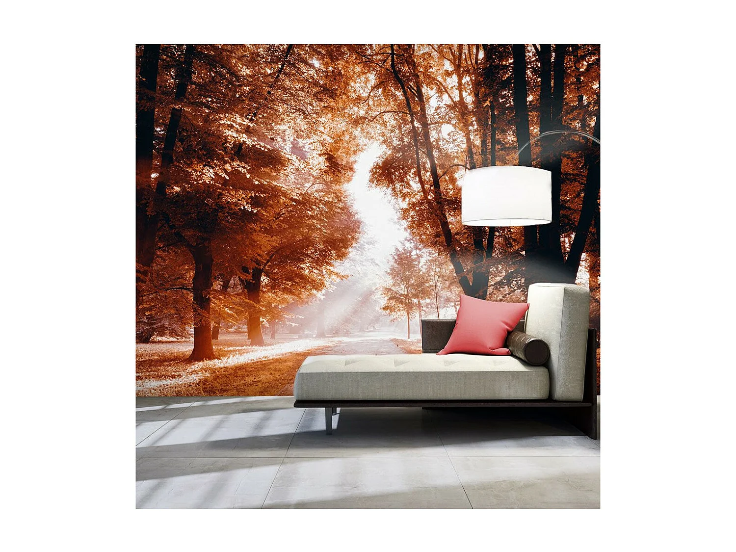 Papier Peint "Autumn Park" 140 x 200 cm