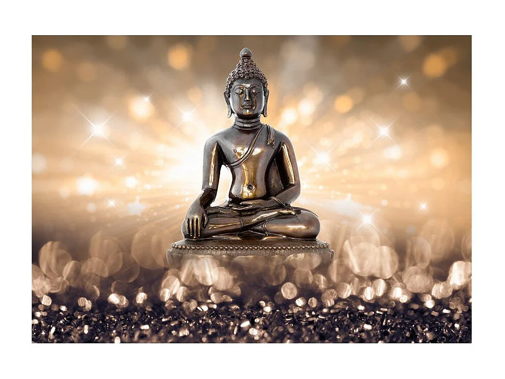 Papier Peint "Golden Enlightenment" 70 x 100 cm