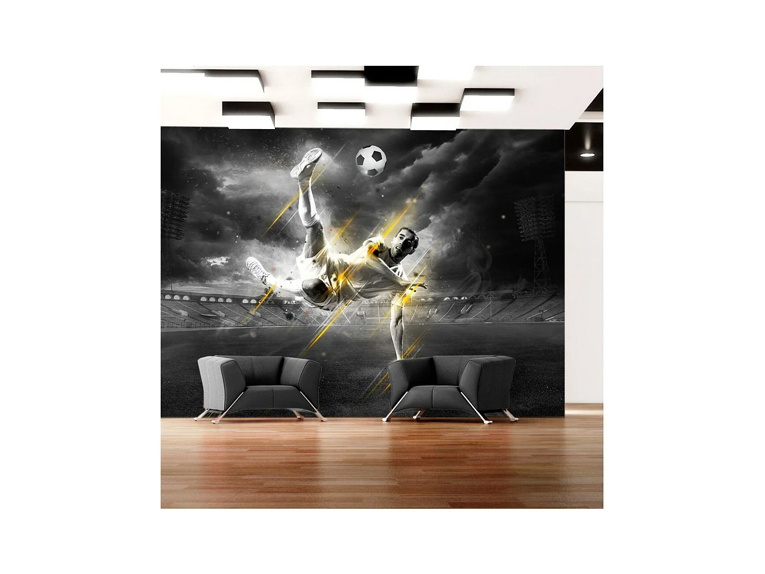 Papier Peint "Football Legend" 245 x 350 cm