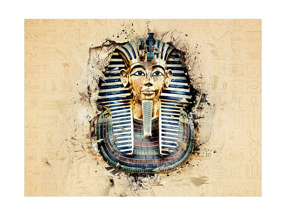 Papier Peint "Figure de Pharaon" 193 x 250 cm