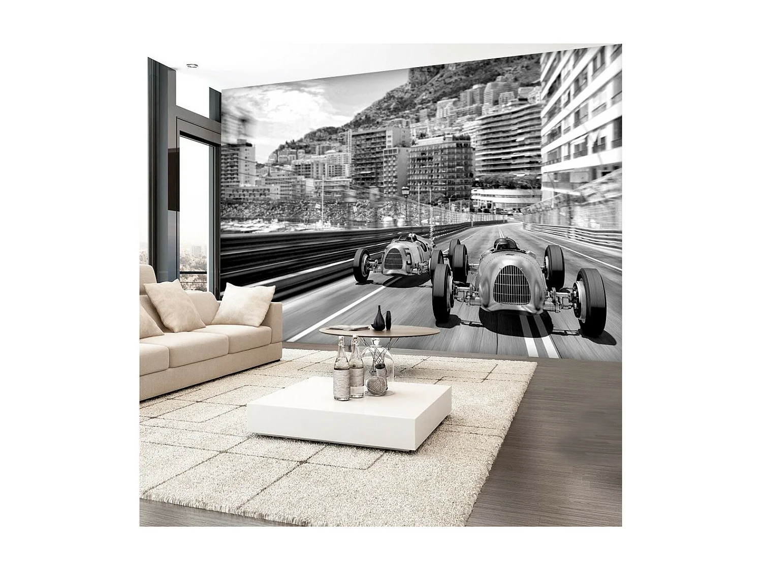 Papier Peint "Monte Carlo Race" 175 x 250 cm