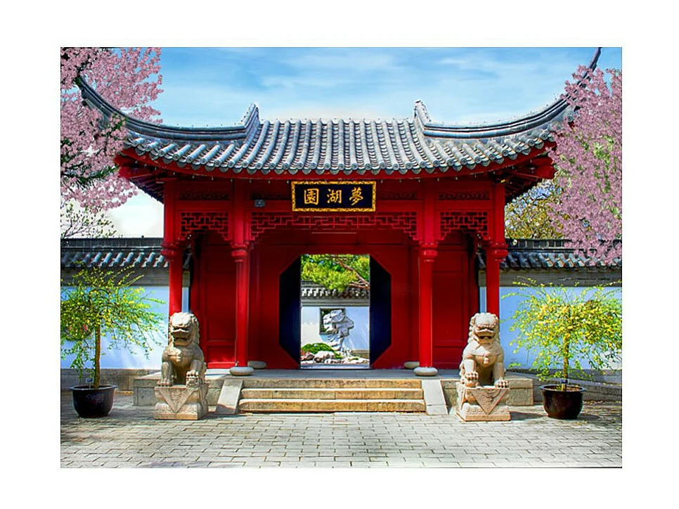 Papier Peint "Chinese Botanical Garden of Montreal" 154 x 200 cm