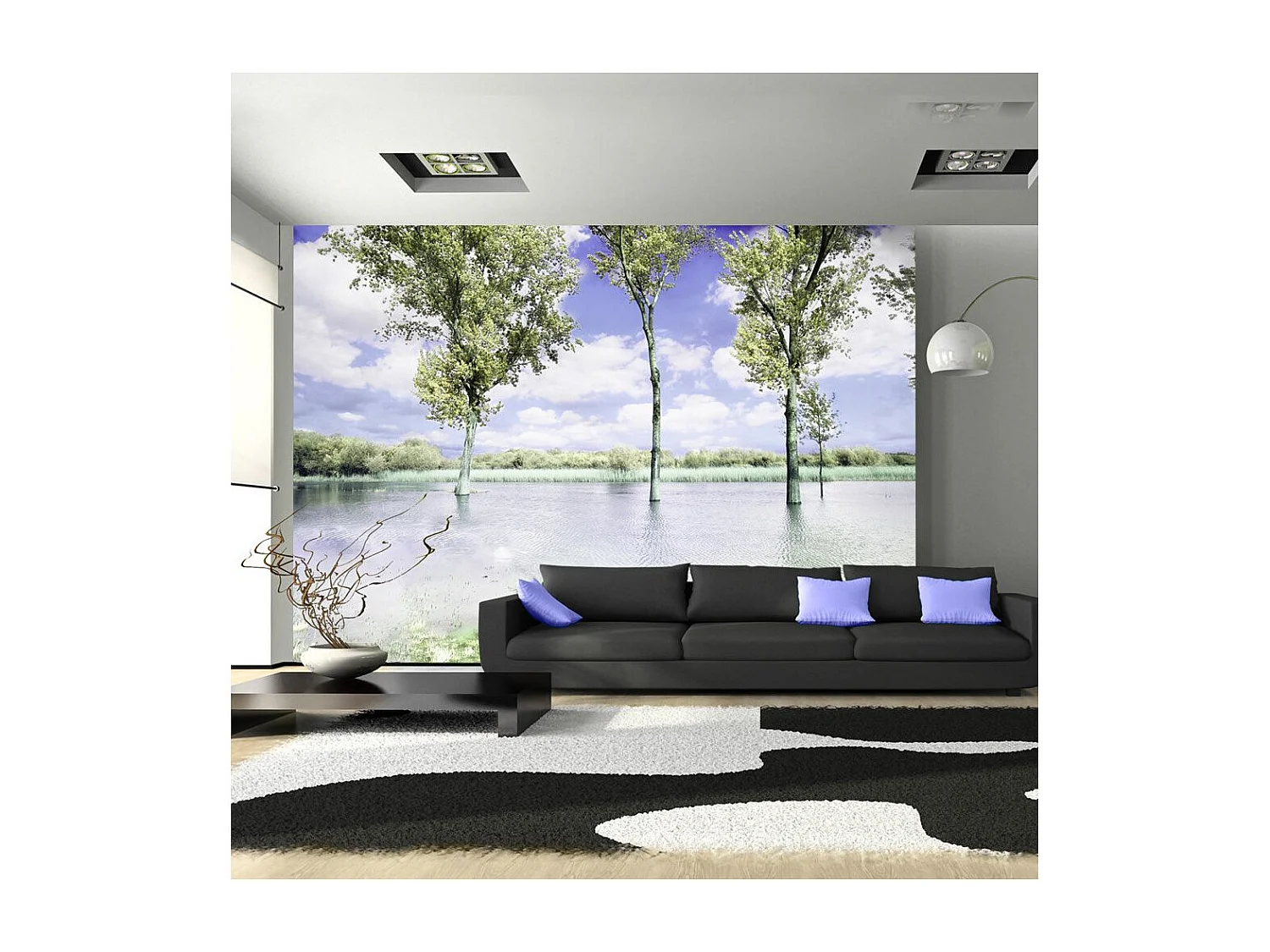 Papier Peint "Spring Scenery" 210 x 300 cm