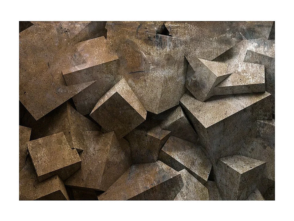 Papier Peint "Marches de Pierre" 245 x 350 cm