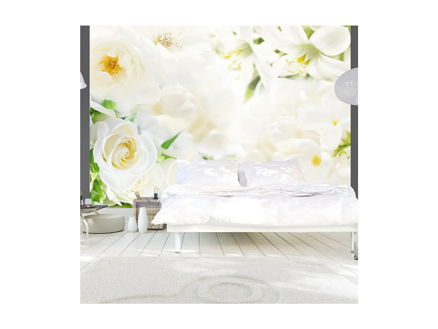 Papier Peint "White Sigh" 105 x 150 cm