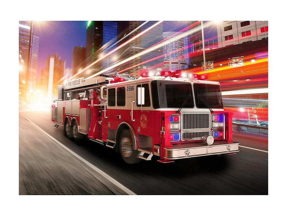 Papier Peint "Fire Truck" 105 x 150 cm