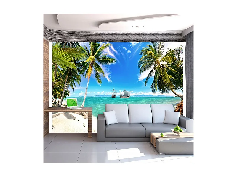 Papier Peint "Lost Ships" 140 x 200 cm