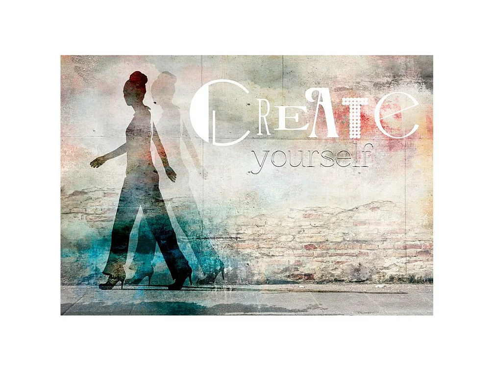 Papier Peint "Create Yourself" 105 x 150 cm