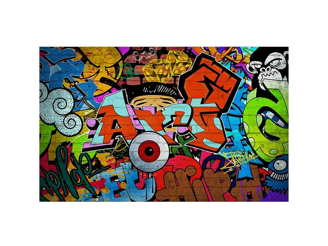 Papier Peint "Graffiti Art" 280 x 400 cm