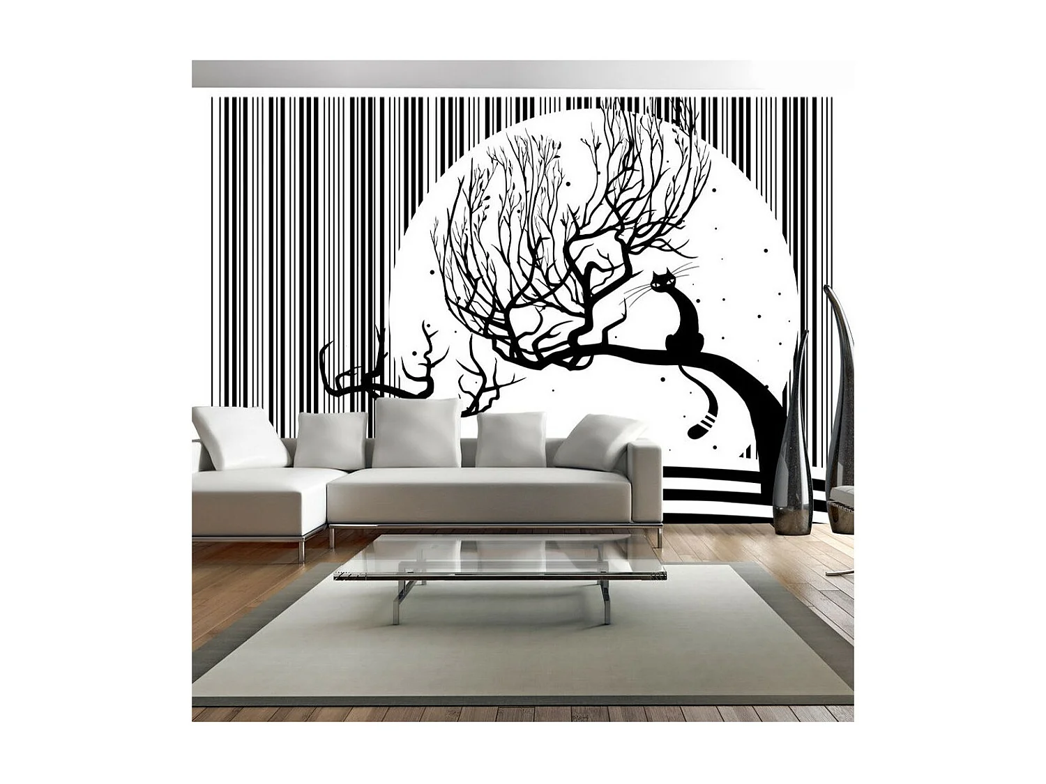 Papier Peint "Cat's Melody II" 140 x 200 cm