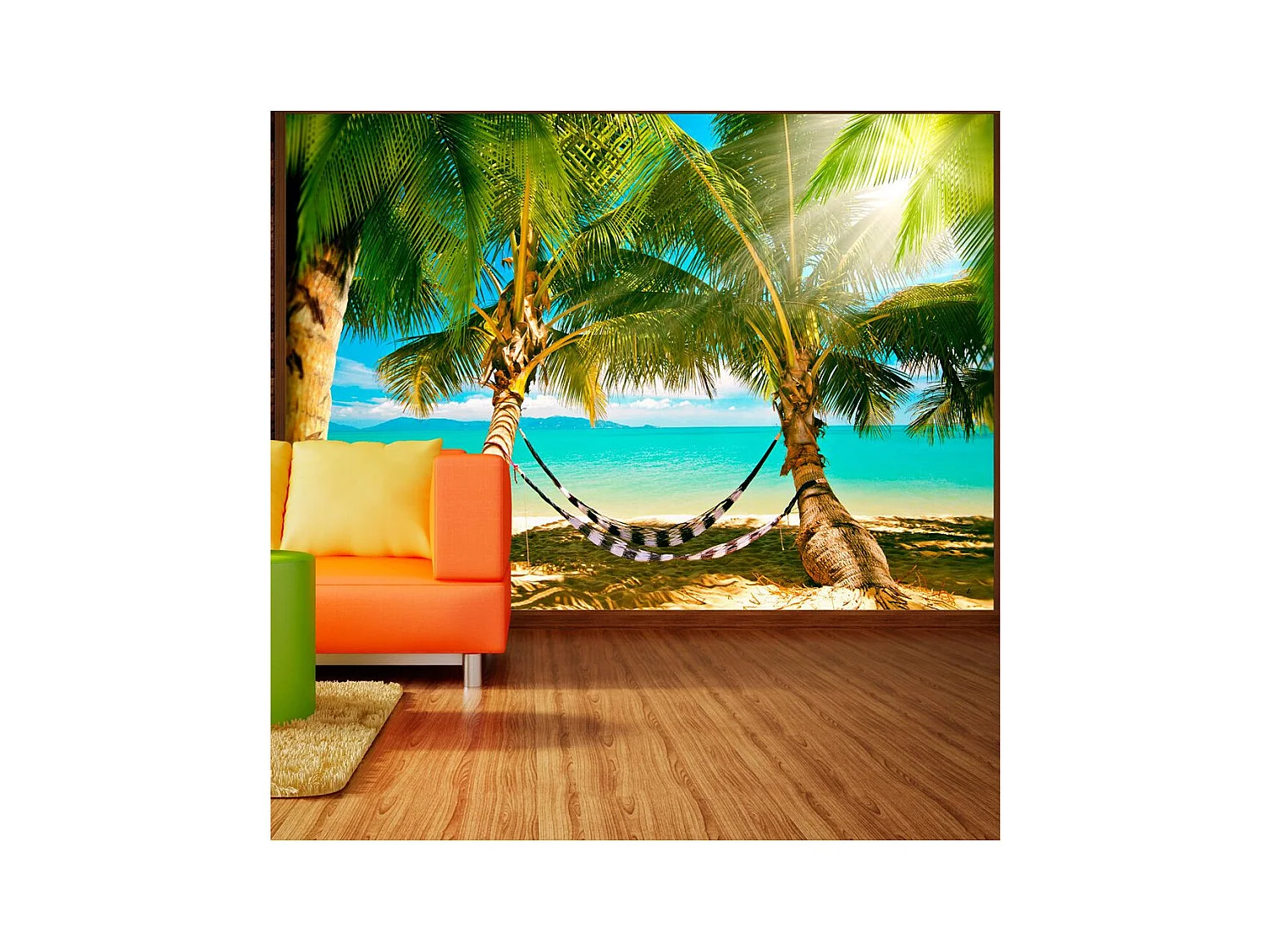 Papier Peint "Duo Ensoleillé" 105 x 150 cm