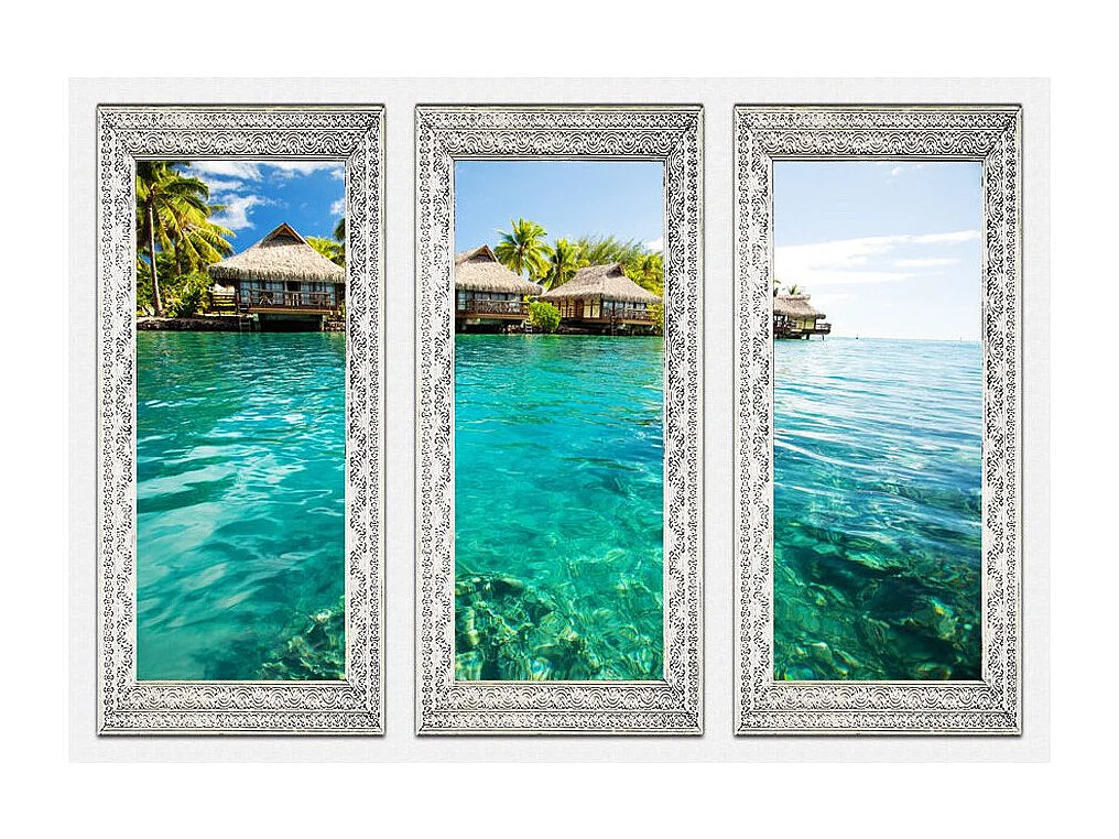 Papier Peint "Ile Solitaire" 210 x 300 cm