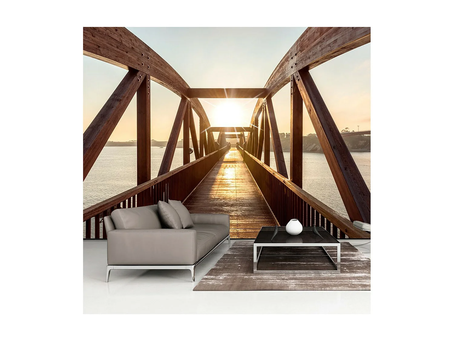 Papier Peint "Bridge of the Sun" 210 x 300 cm