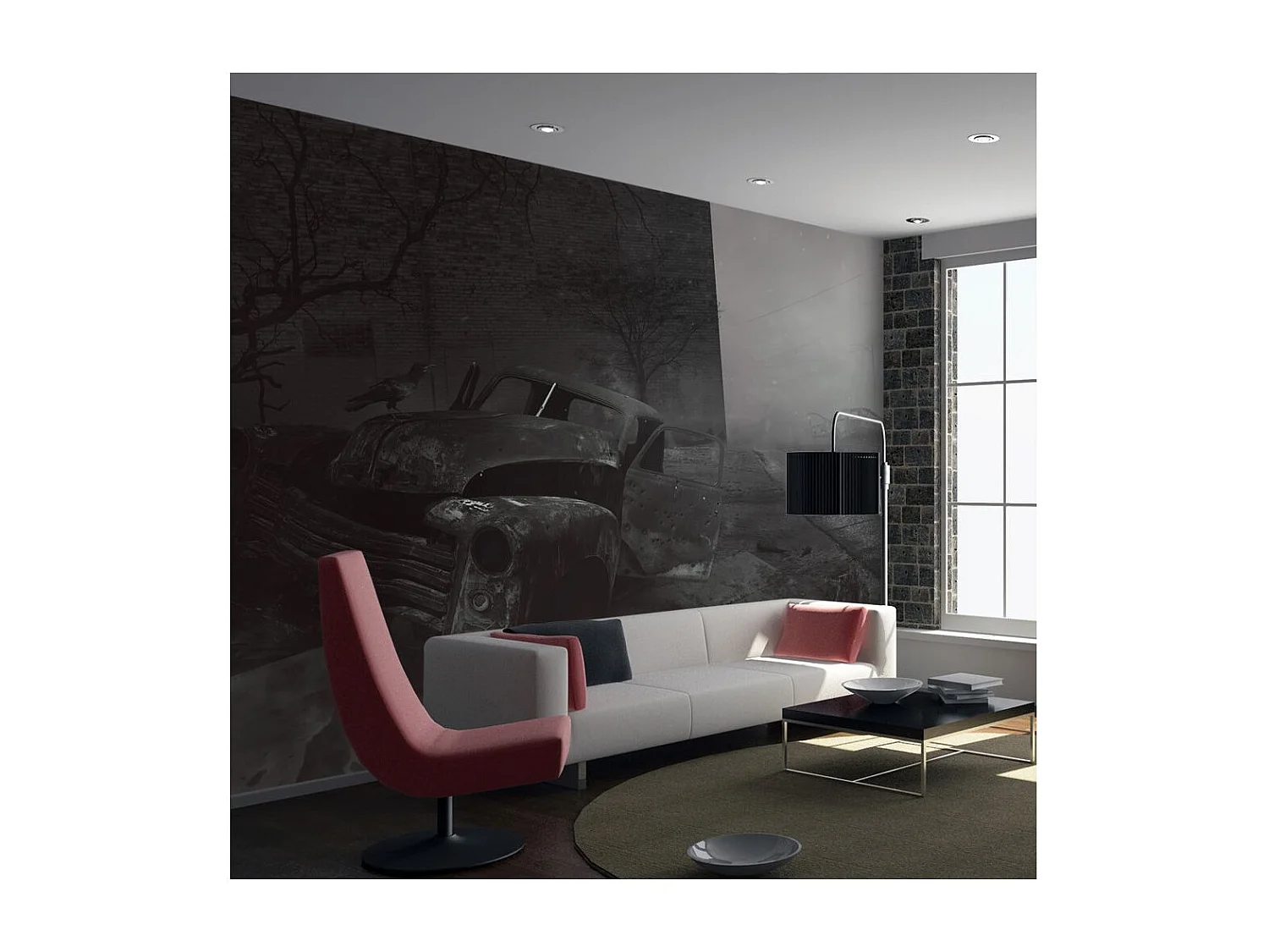 Papier Peint "City of Fear" 193 x 250 cm